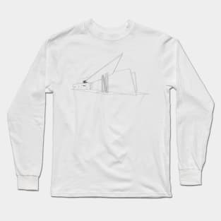 Zaha Hadid • Vitra Fire Station • Weil am Rhein, Germany Long Sleeve T-Shirt